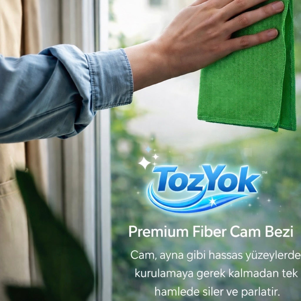 TozYok® Premium Fiber Cam Bezi