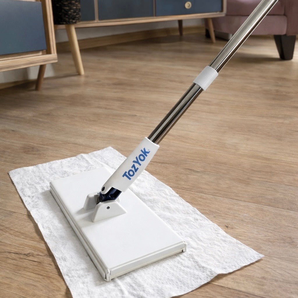 TozYok® Tüm Bezlerle Uyumlu Kıskaç Mop